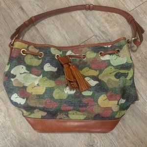 DOONEY & BOURKE CAMO DUCK DYNASTY BAG